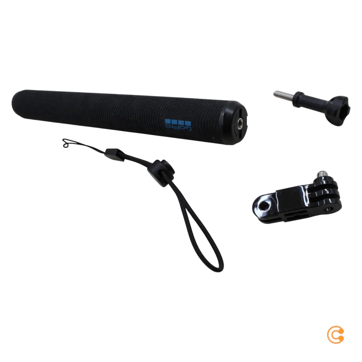 B-Ware Go Pro Verlängerungsstange Extension Pole Verbinder Set Carbonfaser Max2 Schwarz - 810116383962
