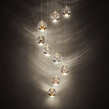 Lucande Hayley LED-Pendellampe Hängeleuchte Hängelampe Leuchte Lampe neunflam295