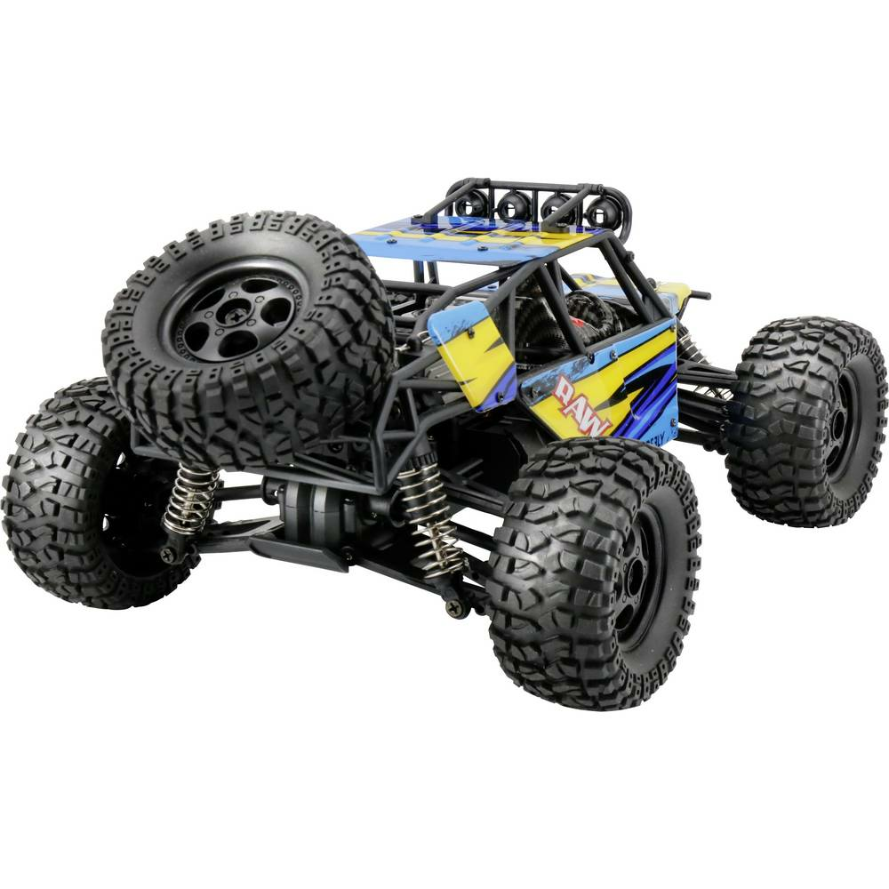 B-Ware Reely Raw Orange Brushed 1:14 Rc Modellauto Elektro Monstertruck Allradantrieb