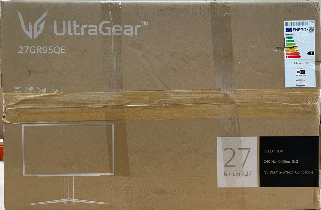 LG UltraGear OLED 27GR95QE-B 68.4 cm 27" WQHD Monitor Bildschirm Computermonitor
