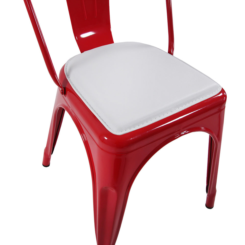 hjh OFFICE Sitzkissen Magnetkissen Kissen weiß VANTAGGIO COMFORT Kunstleder - 4251084668327