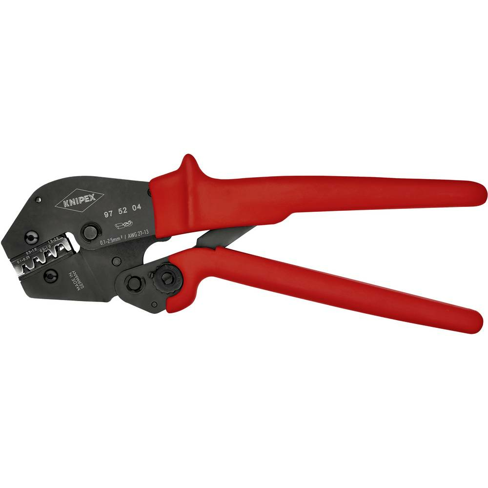 Knipex 97 52 04 Crimpzange Quetschzange Hebelzange Steckverbinder Handwerkz100