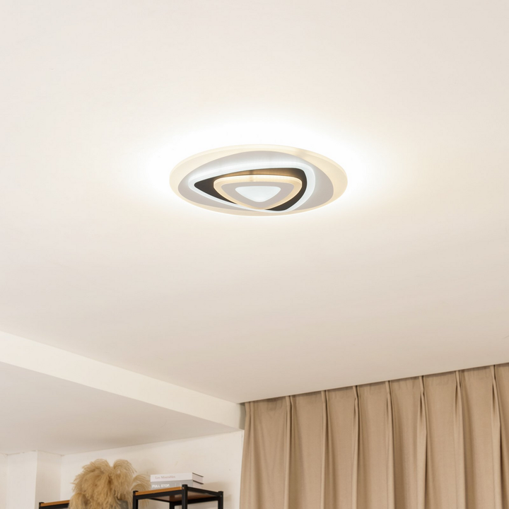 Lindby Rebeka LED-Deckenlampe Deckenlampe Deckenlicht Lampe Leuchte Wohnzimmer
