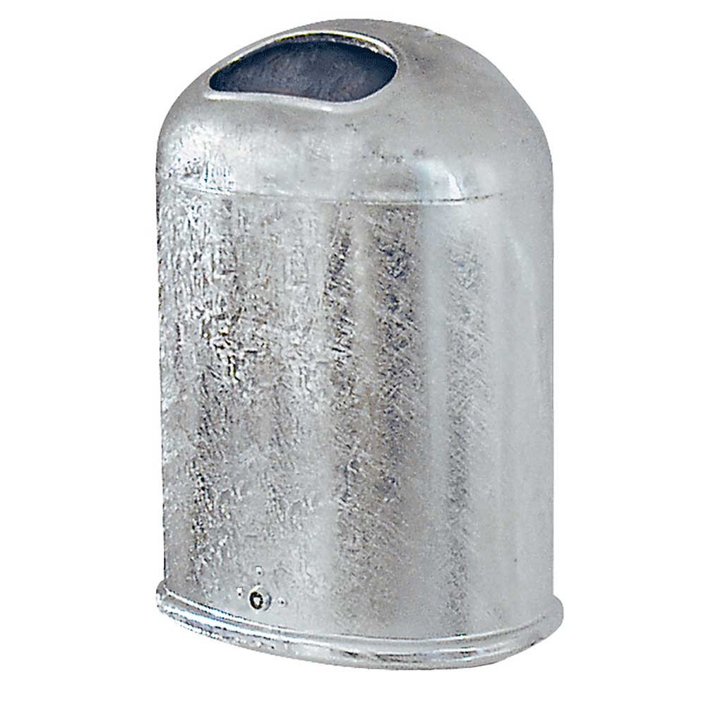 Abfallbehälter Müllsammler Behälter 45 Liter feuerverzinkt 430 x 330 x 600 mm - 41780