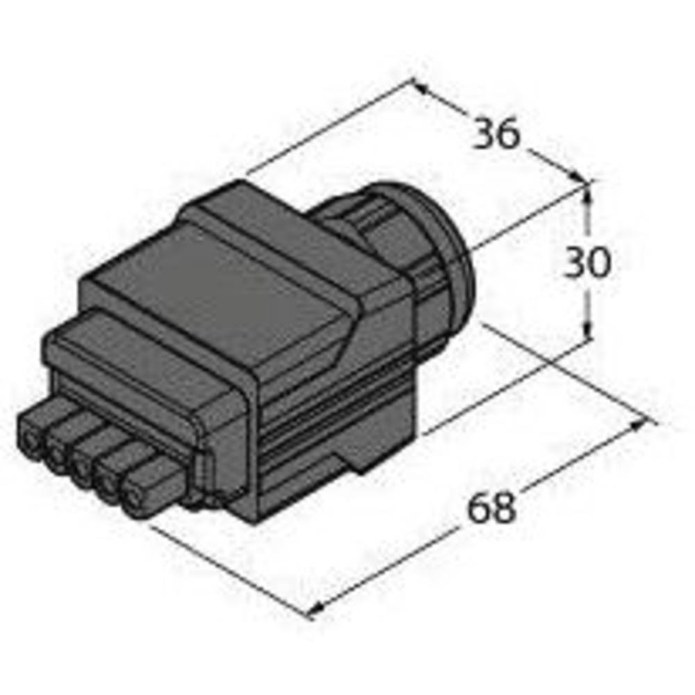 Turck 6935632 AIDA-POWER-CC PushPull-Power-Steckverbinder Verbinder