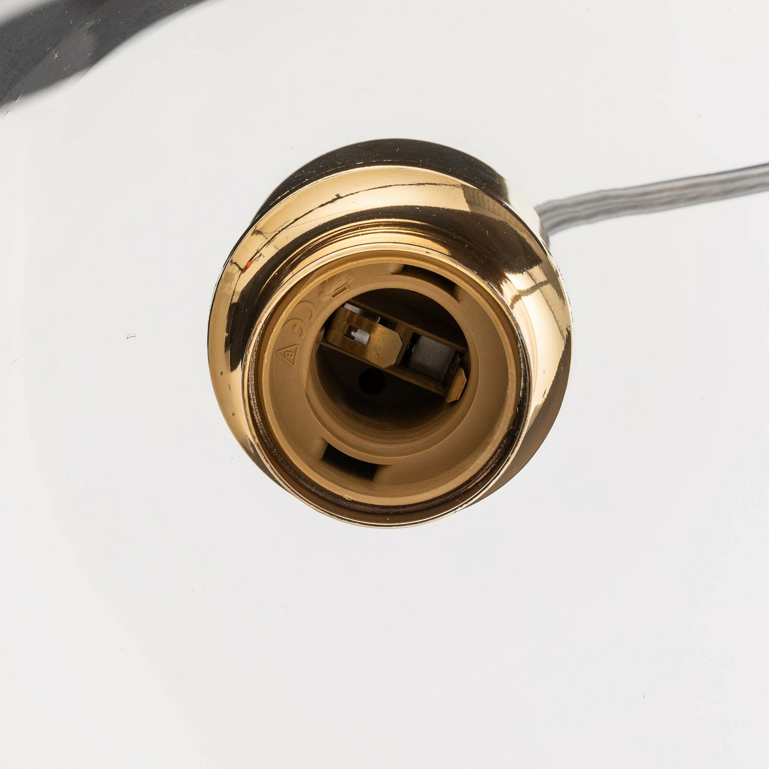 Suspension Euluna Cubus (rétroactive) - Ampoule unique E27 en verre blanc