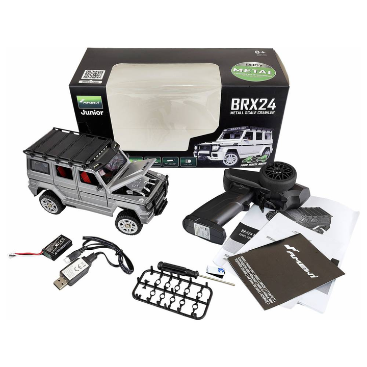 Amewi Brx24 Metall Scale Brushed 1:24 Rc Modellauto Elektro Crawler Modellauto B-Ware