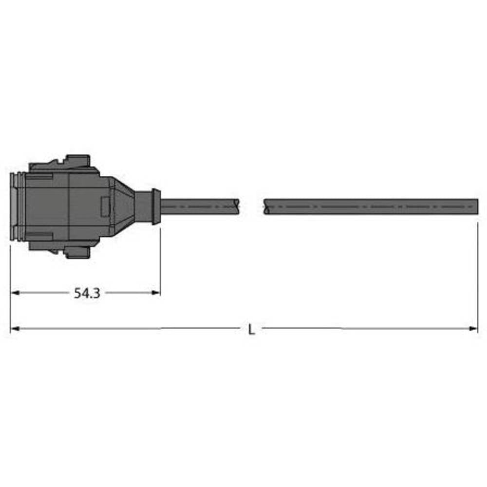 Turck 100000463 Sensor-/Aktor-Anschlussleitung 2 m Polzahl 8 Steckverbinder