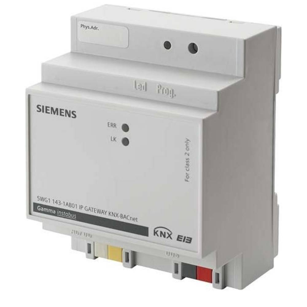 Siemens KNX 5WG11431AB01 5WG1143-1AB01 IP Gateway KNX/BACnet