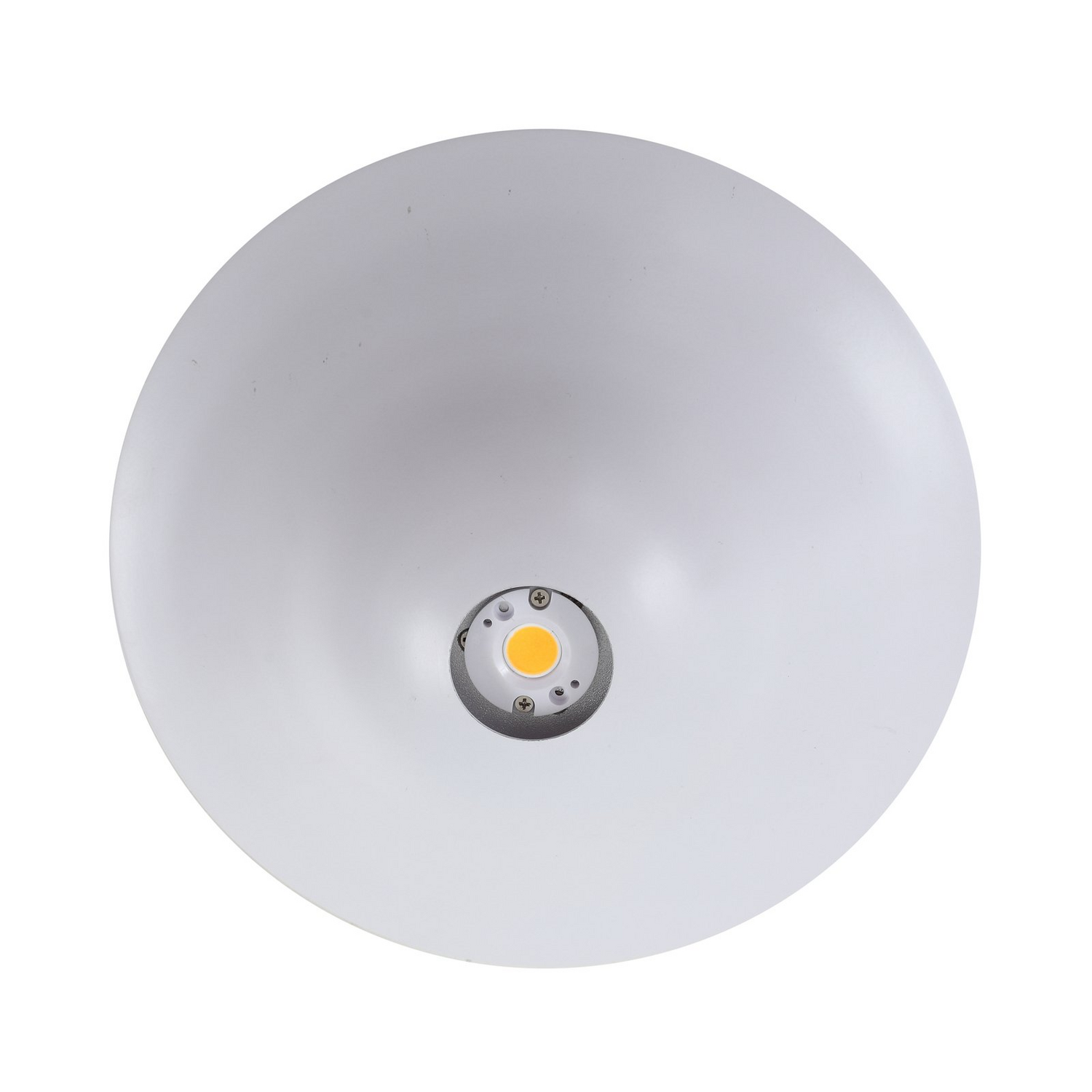 B-Ware Lucande Deckenleuchte Deckenspot Led Orasa Glas Weiß Klar Beleuchtung