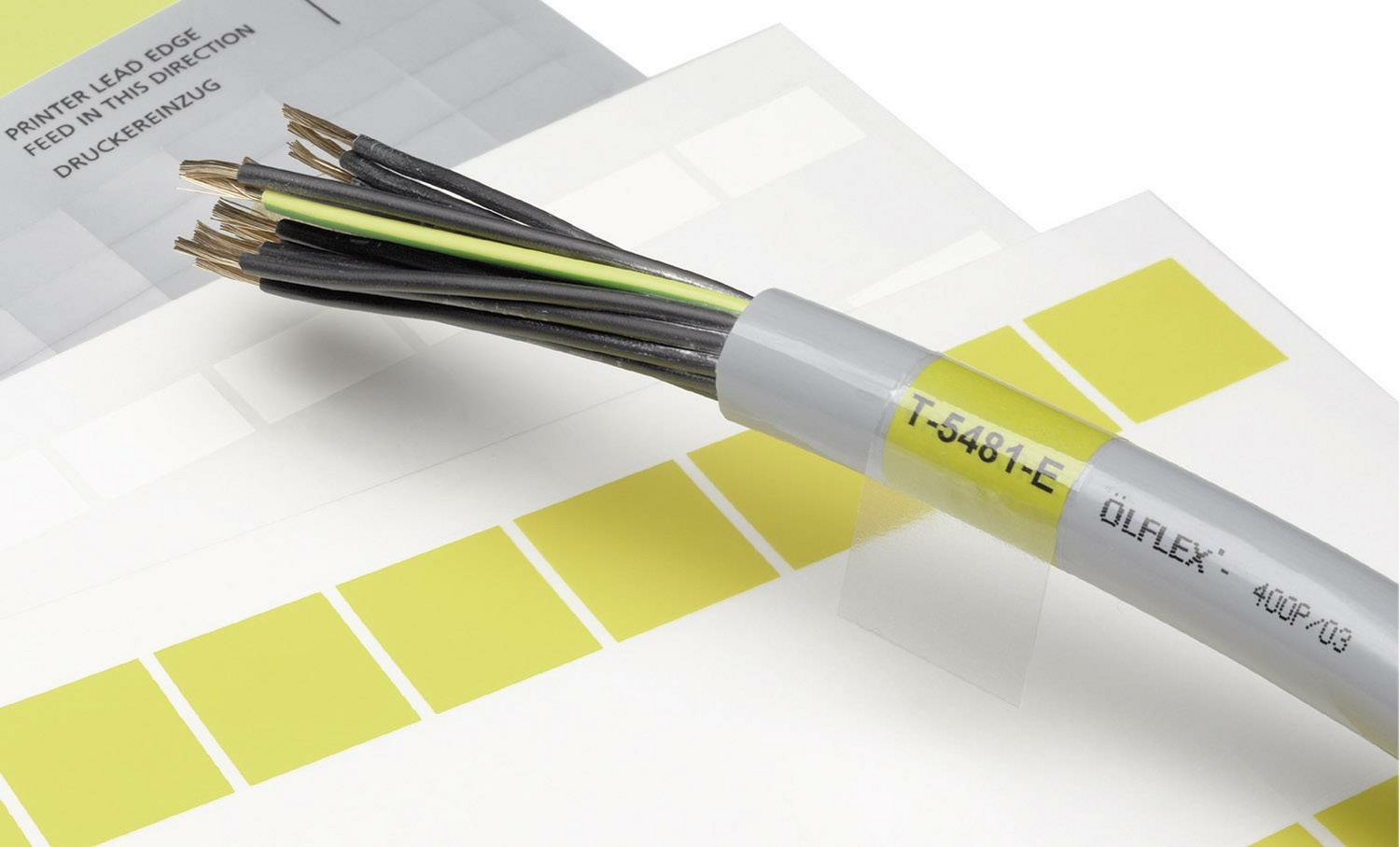 B-Ware Lapp Kabel Etikett Etikett Fleximark 25 X 25.4 Mm Farbe Beschriftungsfeld: Weiß