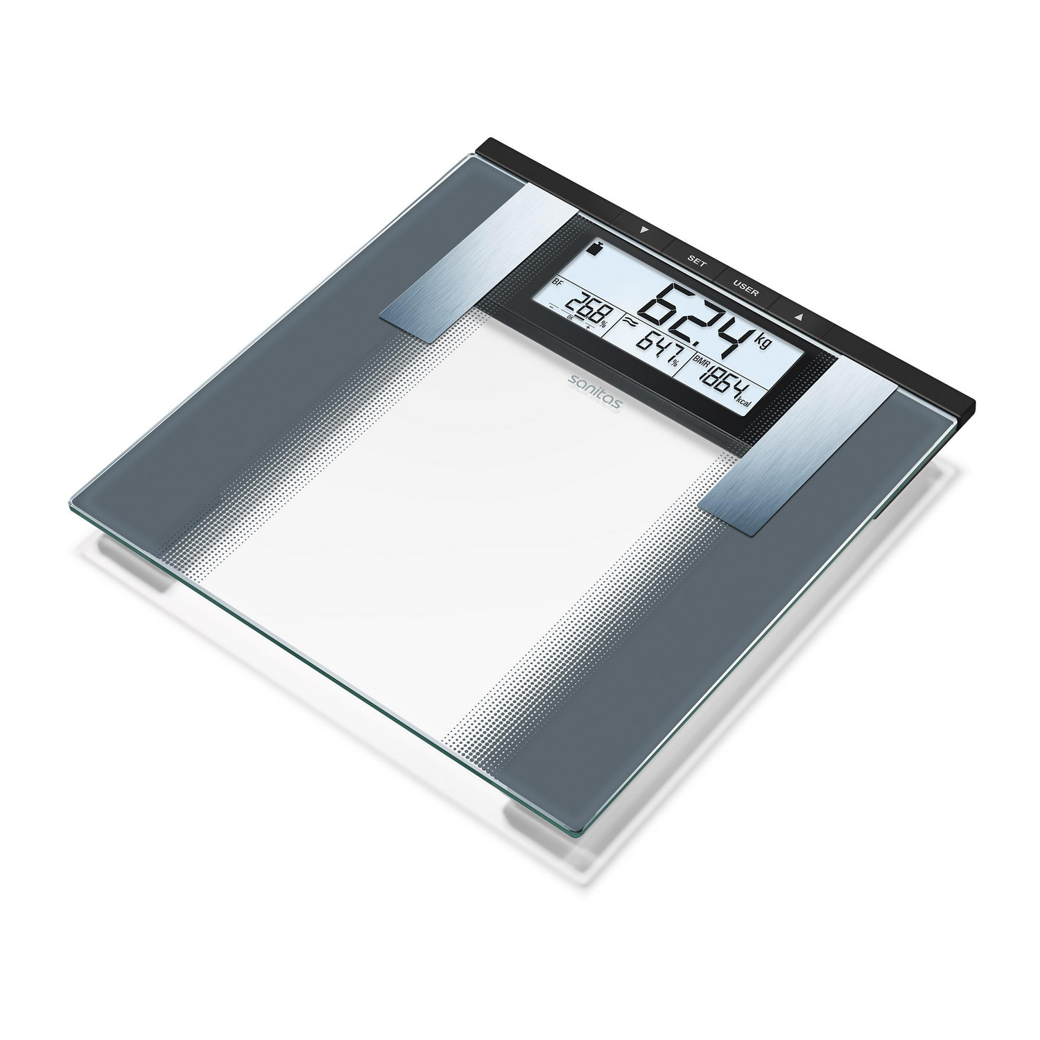 D-Ware Sanitas Glas Diagnosewaage Körperwaage Waage Digital Sbg 21 Siehe Text - 4211125764357