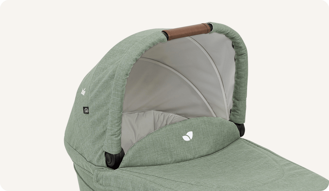 Joie LIEGEWANNE RAMBLE XL Babywanne Grün Babyliege Kinderwagenwanne Babytrage