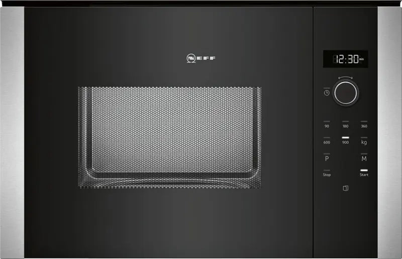 Neff N 50 Einbau Mikrowelle Ofen Mikrowelle 25 L 900 Watt Schwarz B-Ware