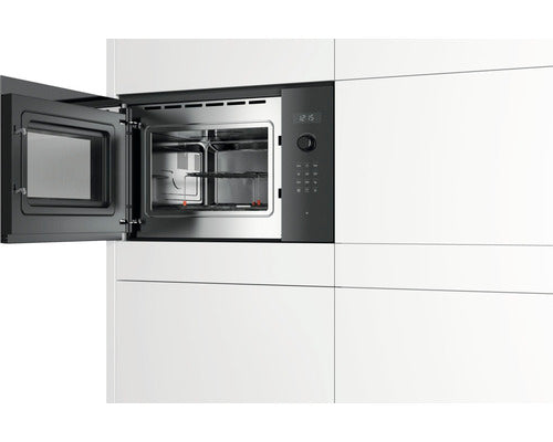 Bosch Mikrowelle Ofen Einbau Küche Schwarz Edelstahl BEL554MB0 25 Liter Grill - 4242005039067