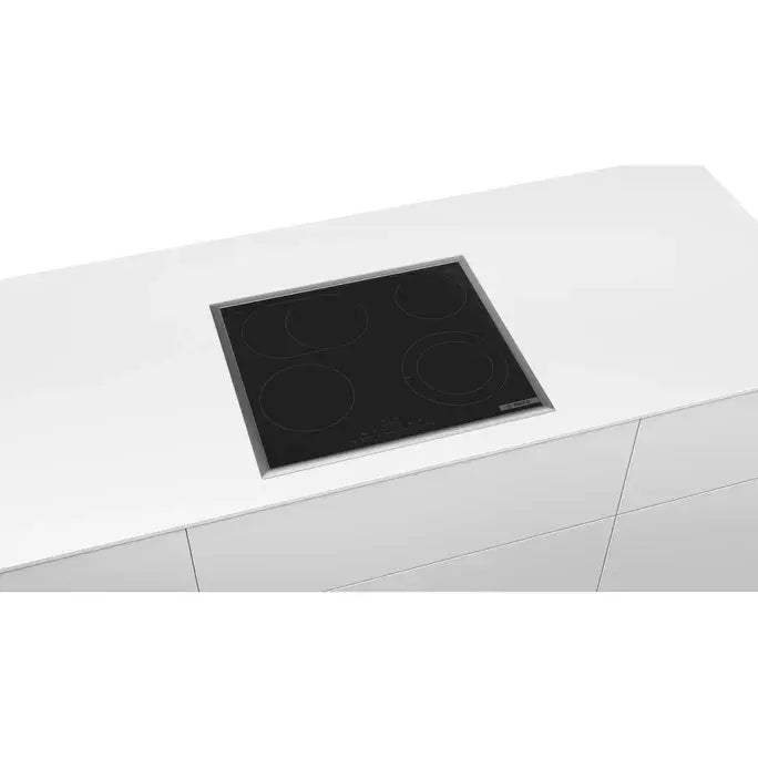 B-Ware Bosch Kochfeld Herdplatte Glaskeramik Serie 6 Elektro 60 Cm Schwarz Autark - 4242005283392