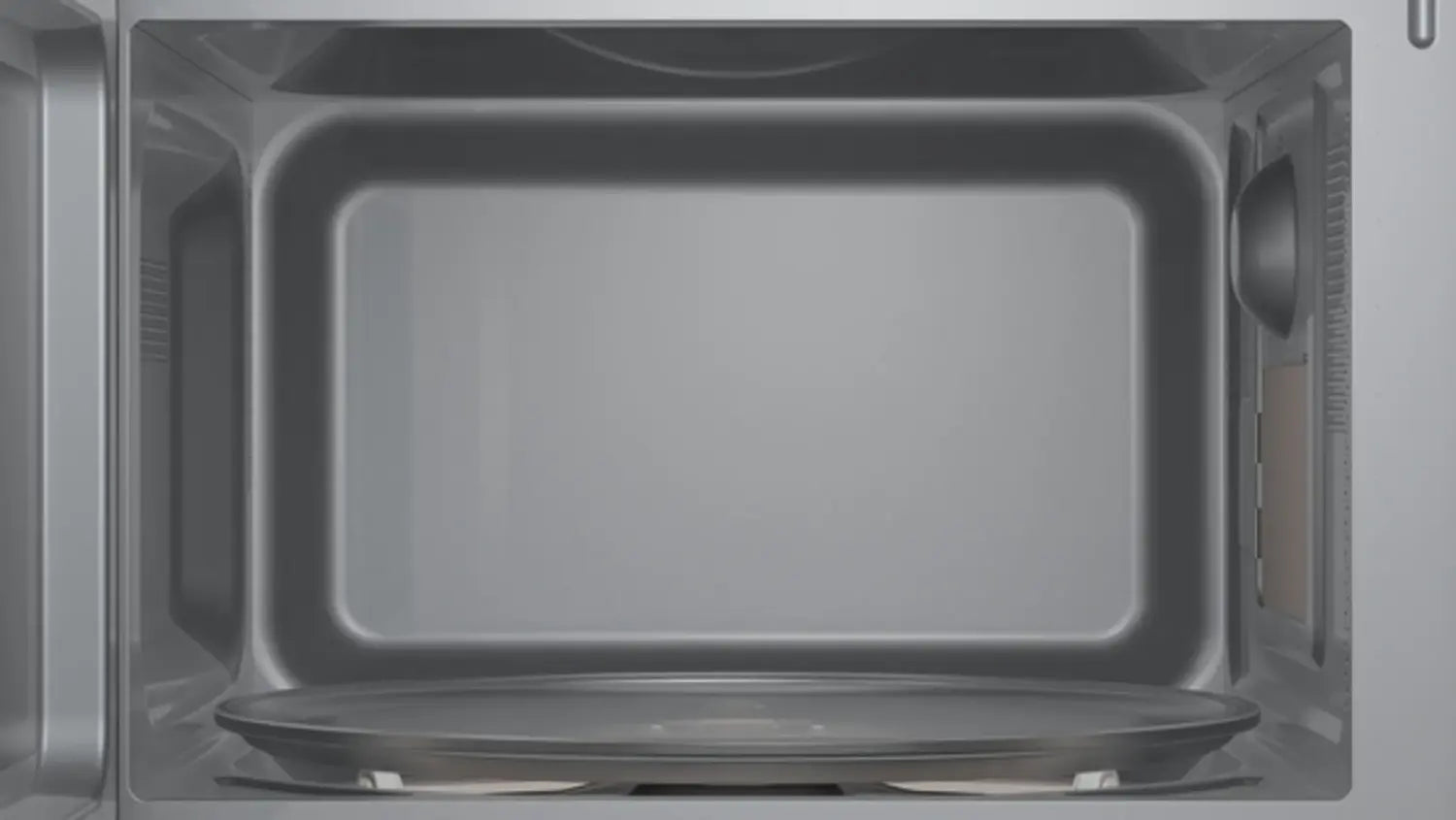 D-Ware Bosch Mikrowelle Einbaugerät Mikrowellenofen Schwarz Led Display Defektware - 4242005291243