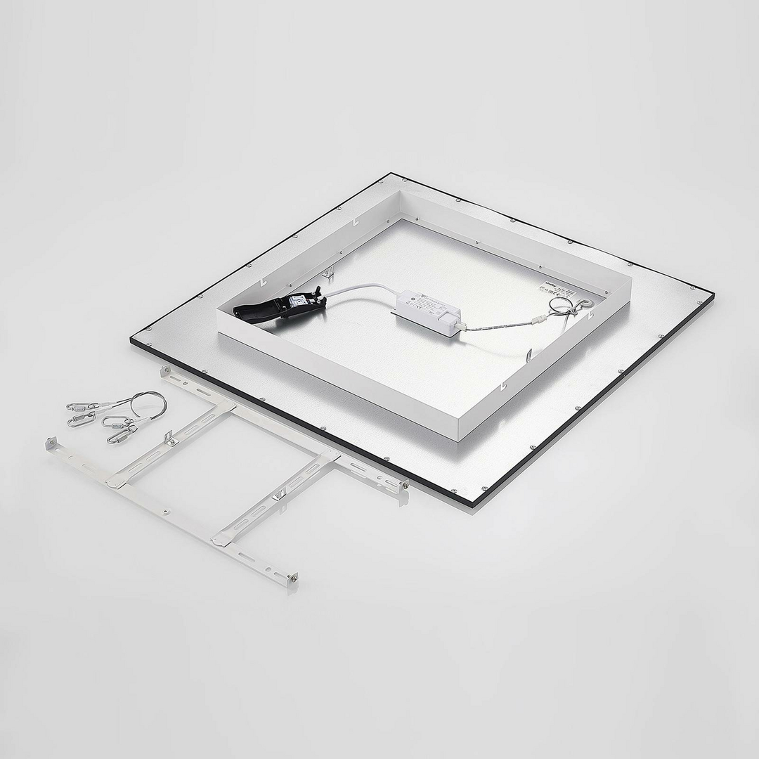 Lindby Nelios LED-Deckenlampe Deckenlampe Lampe Leuchte 4000K 62x62cm