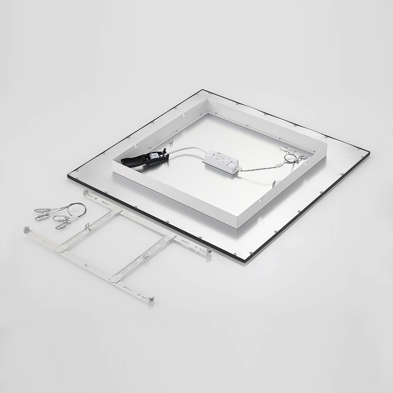 B-Ware Lindby Nelios Led Deckenlampe Deckenlampe Lampe Leuchte 4000 K 62x62cm