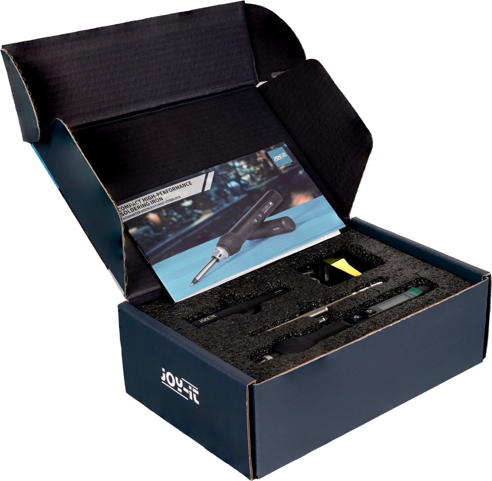 Joy It Lötkolben Lötwerkzeug Usb Pd Jt Si01 3 Spitzen 65 W Aluminium B-Ware - 4250236827384