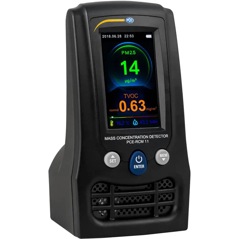 B-Ware Pce Instruments Feinstaubmessgerät Partikelzähler Lufttester Luftqualitätsmesser - 4250348718358