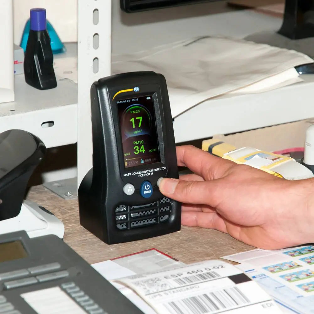 B-Ware Pce Instruments Feinstaubmessgerät Partikelzähler Lufttester Luftqualitätsmesser - 4250348718358