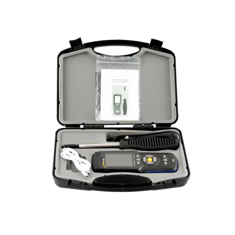 PCE Instruments Durchflussmessgerät Anemometer Strömungsmesser Hitzedraht HWA 30 - 4250348723321