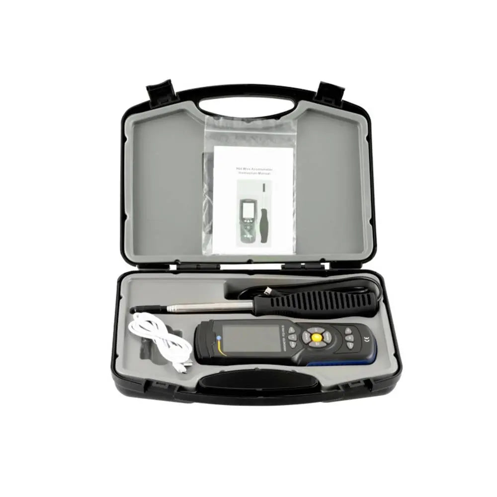 B-Ware Pce Instruments Durchflussmessgerät Anemometer Strömungsmesser Hitzedraht Hwa 30 - 4250348723321