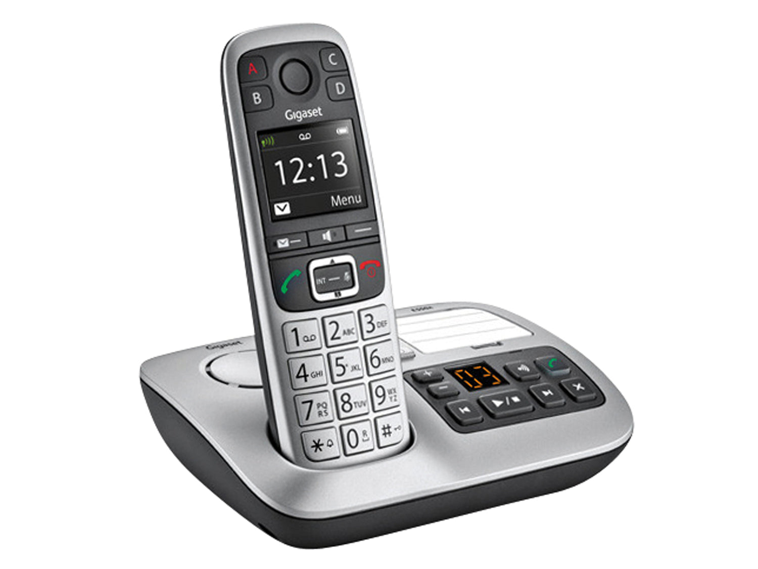 B-Ware Gigaset Dect Telefon Festnetztelefon Gigaset E560 A Senioren Silber Siehe Text - 4250366848945