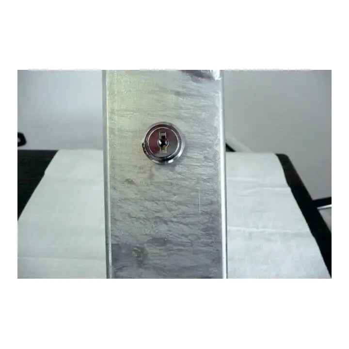 B-Ware Schake Parkplatzsperre Absperrbügel 500x800mm Verzinkt Profilzylinder Aufdübeln - 4250384705756