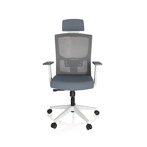 B-Ware Hjh Office Bürostuhl Drehstuhl Stuhl Captivo Base W Stoff Netzstoff Grau - 4250565311213
