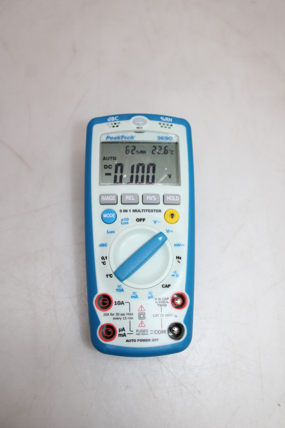 Peaktech Multimeter P 3690 Messgerät Strommessgerät Umweltmessungen Siehe Text C-Ware - 4250569401008