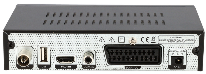 Ankaro Dvb C Receiver Kabelreceiver Hdtv Pvr Schwarz Mit Fernbedienung Batter71 B-Ware