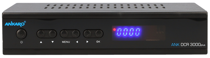 Ankaro Dvb C Receiver Kabelreceiver Hdtv Pvr Schwarz Mit Fernbedienung Batter71 B-Ware