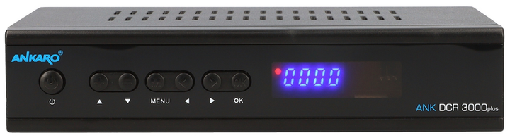 Ankaro Dvb C Receiver Kabelreceiver Hdtv Pvr Schwarz Mit Fernbedienung Batter71 B-Ware