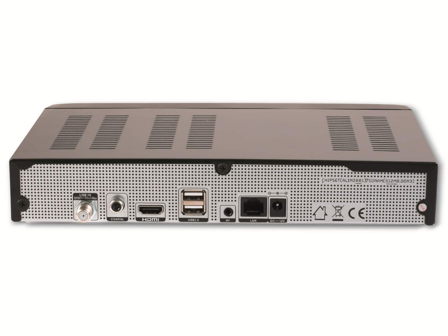 Ankaro Dvb S K4 Receiver Satempfänger Pvr Ank A Va Tv Gerät Receiver Sat Tv B-Ware - 4250786608037