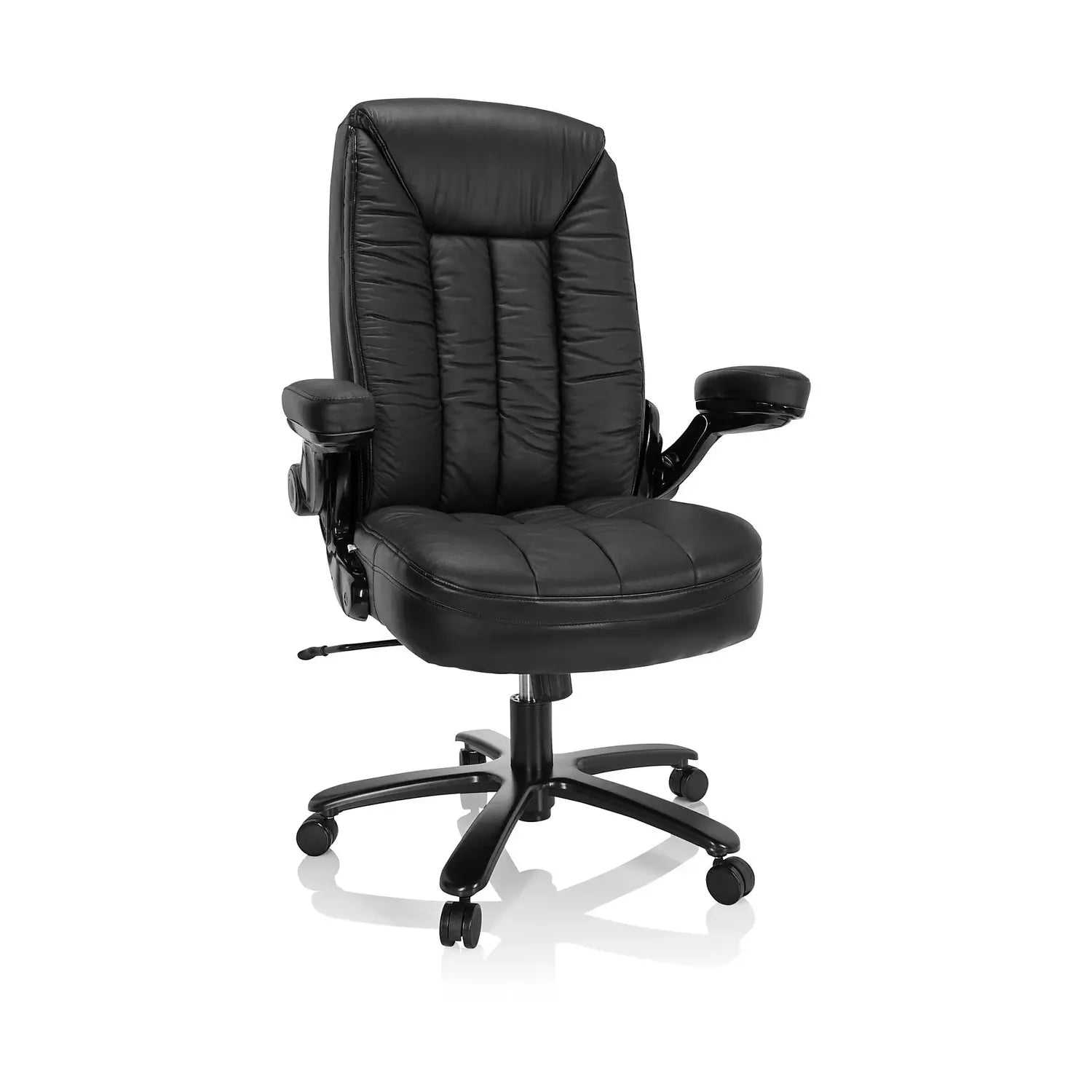 B-Ware Hjh Office Instructor Ii Drehstuhl Bürostuhl Xxl Echtleder Schwarz Chefsessel - 4251084667863