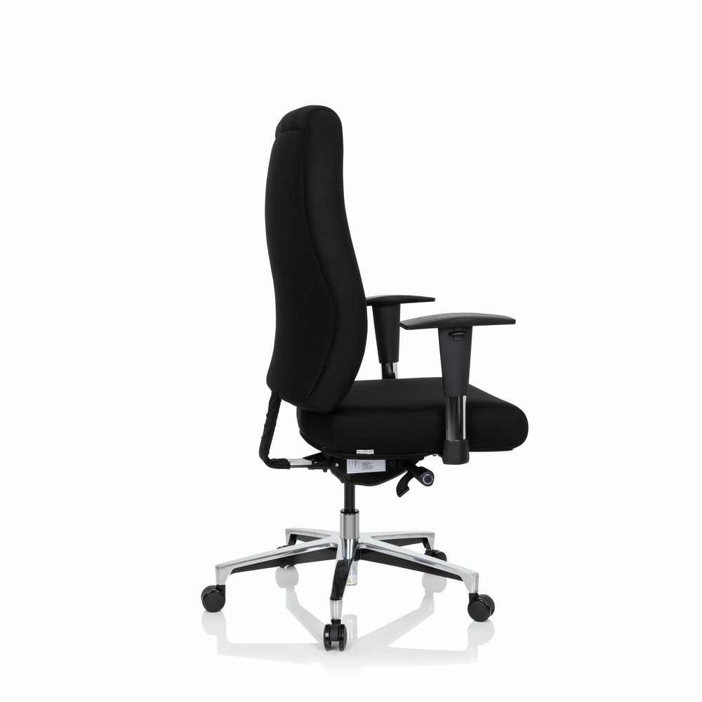 B-Ware Hjh Office Profi Bürostuhl Chefsessel Forcom Stoff Schwarz