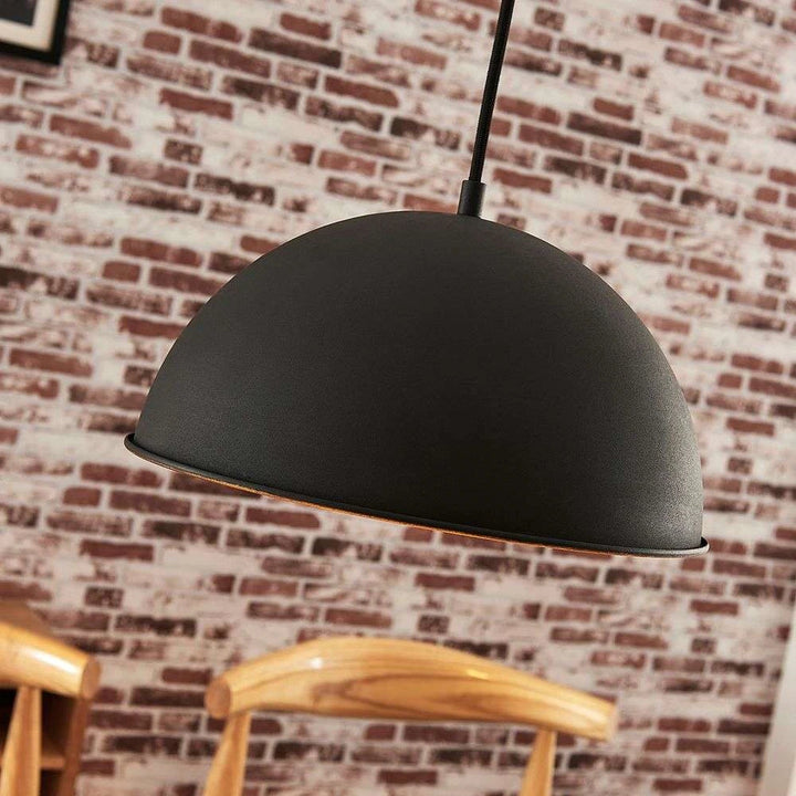 Lindby Pendelleuchte Leya Pendelleuchte Lampe Leuchte Hängeleuchte E27 schwarz