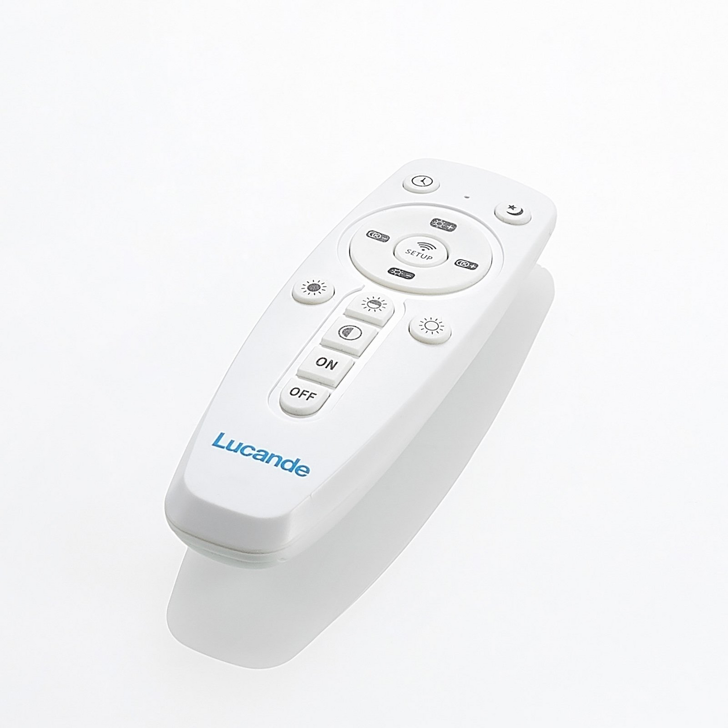 B-Ware Lucande Deckenleuchte Deckenlampe Led Enesa Silber Rund Fernbedienung Dimmbar299