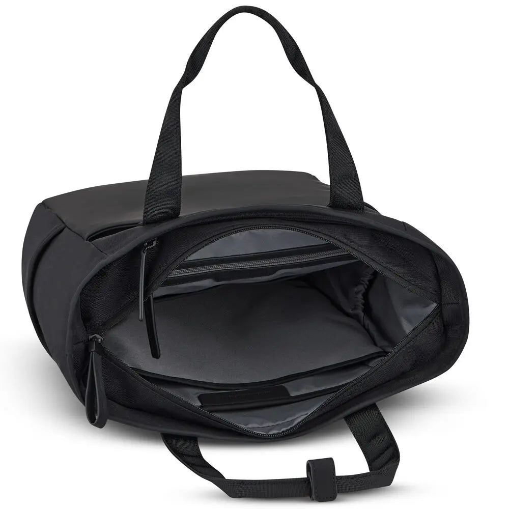 B-Ware Kapten & Son Lindby Rucksack Tasche Backpack Damen Herren Laptopfach Schwarz 12 L - 4251145239800