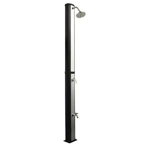 B-Ware Viesta Solardusche Gartendusche Garten Dusche Regenduschkopf Fußdusche Schwarz - 4251320812644