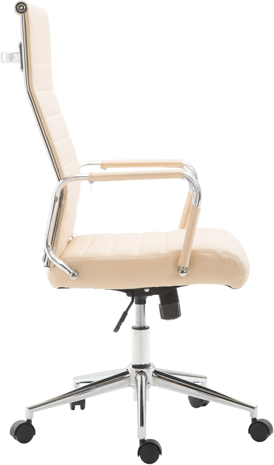 Clp Bürostuhl Kolumbus Drehstuhl Schreibtischstuhl Kunstleder Verstellbar Creme B-Ware - 4251380413959