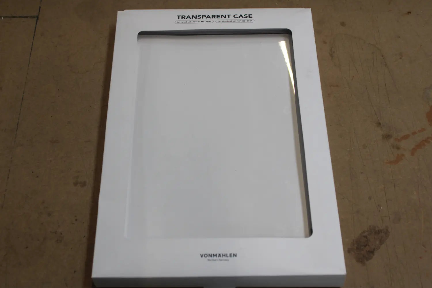 B-Ware Vonmählen Hülle Case Schutzhülle Mac Book Air 2022 Transparent Notebook Klar - 4251483619920