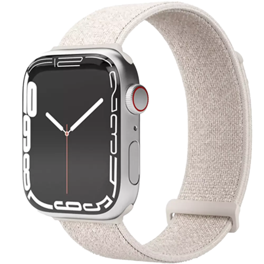 B-Ware Vonmählen Fitness Loop 2 Band Armband Cream Uhr Nylon Silikon 40/41/42mm