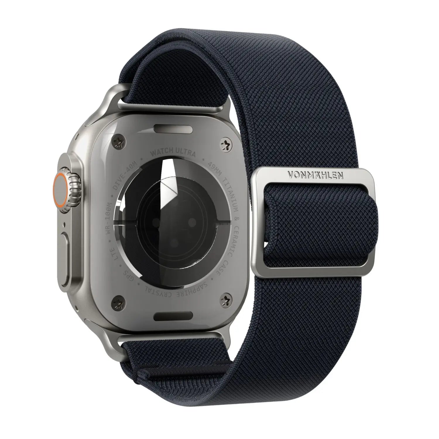 B-Ware Vonmählen Armband Uhrenarmband Nylon Loop Apple Watch Band Blau Einheitsgröße - 4251483688049