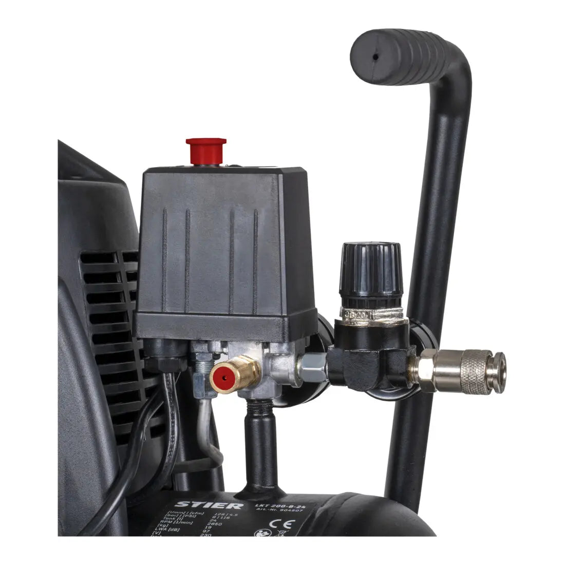 B-Ware Stier Kompressor Druckluft Kompressoranlage ölfrei Lkt 200 8 24 Verschleißarm - 4251709616047