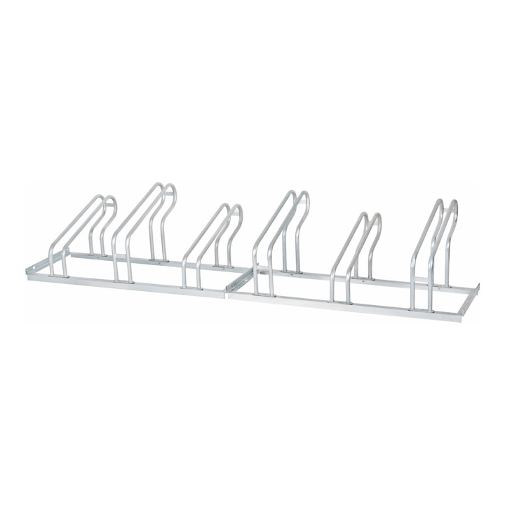 Stier Fahrradständer Radhalter Fahrradparker 6 Räder Verzinkt Montagemöglichkeit B-Ware - 4251709617006