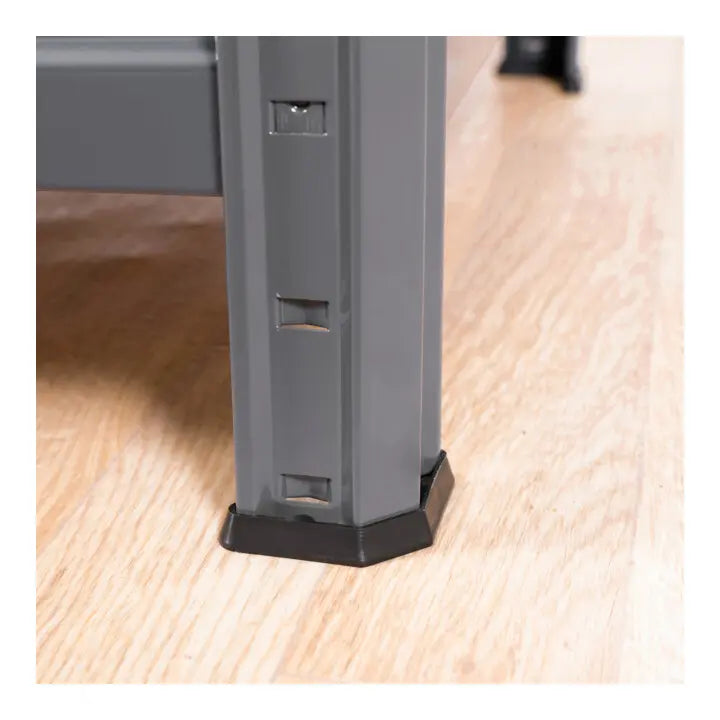 B-Ware Stier Fachbodenregal Regal Schwerlastregal 600kg 1770x1600x600mm Graphitgrau - 4251709625322