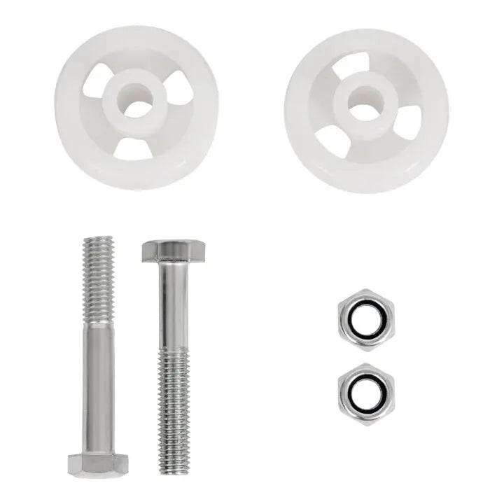 B-Ware Stier Einlaufrollen Set Ersatzrollen Hubwagen Rollen Einbauanleitung 2er Set - 4251709626749